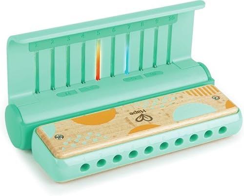 Miniatura 9 de Hape Aprende con Lights Harmonica | Capacidades de carga USB | Modo de inclinación y banda | Instrumento musical