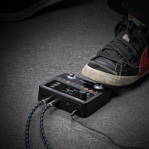 Image of SONICAKE QME-20 Smart Box - Multi Effects Pedal for Guitar with 130+ Effects, NAM /IR Support, Looper, Built-in Tuner /Metronome, Portable Effects Processor with USB Audio Interface, Stereo Output