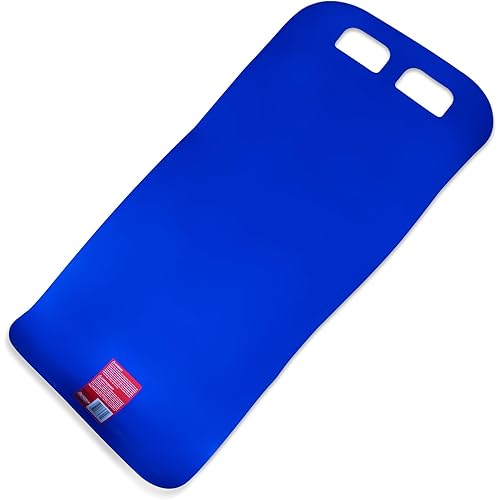 Flexible Flyer Flying Carpet Lightweight Roll-Up Snow Sled – 36" Portable Rolling Snow Slider Mat for Kids, Durable & Easy to Carry for Outdoor Winter Fun, Blue