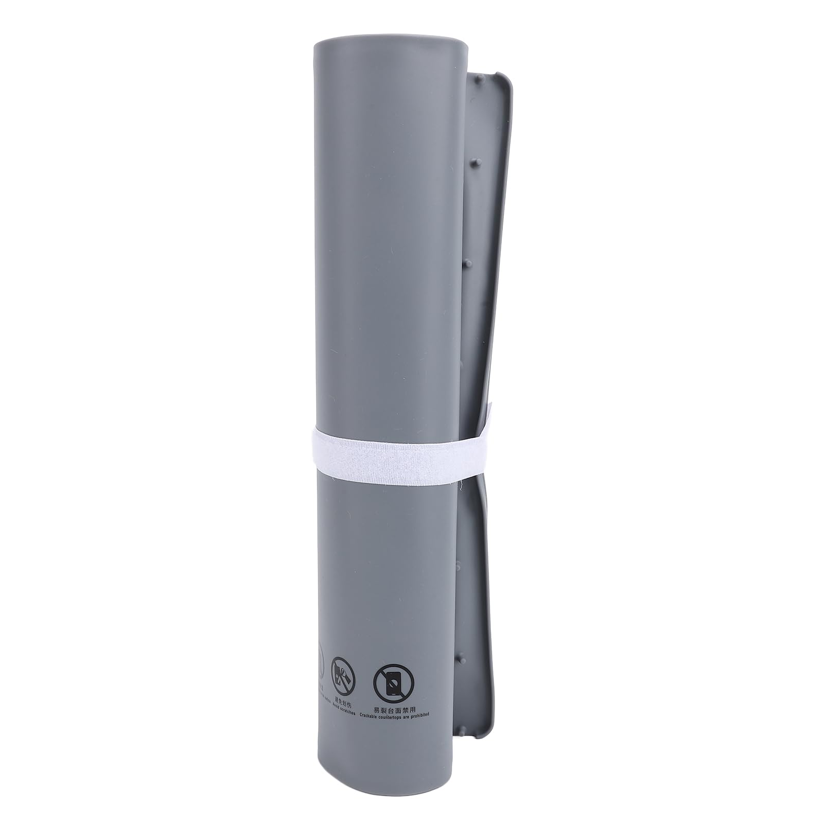 AUNMAS Vassoio Riscaldante Elettrico Arrotolabile da 260 W, Timer Portatile 1H 2H 4H Scaldavivande con Riscaldamento a Superficie Intera in Silicone con 5 Impostazioni di (GRAY)