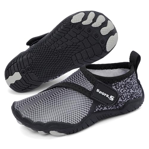 [LACOFIA] �E�H�[�^�[�V���[�Y �L�b�Y ��l �e�q �y�A �}�����V���[�Y �r�[�`�V���[�Y �A�E�g�h�A �T���_�� ������� �������p ���V�� �y�� ����~��(�u���b�N�A24"cm)