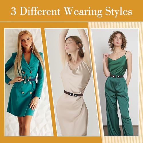 4PCS No Buckle Stretch Belts Adjustable Elastic Stretch Belts Buckless Invisible Waist Belt for Jeans Pants4