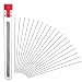 Outus 30 Pieces Beading Needles with Needle Bottle (0.45 mm Diameter and 80 mm/ 3.15 inches Long)