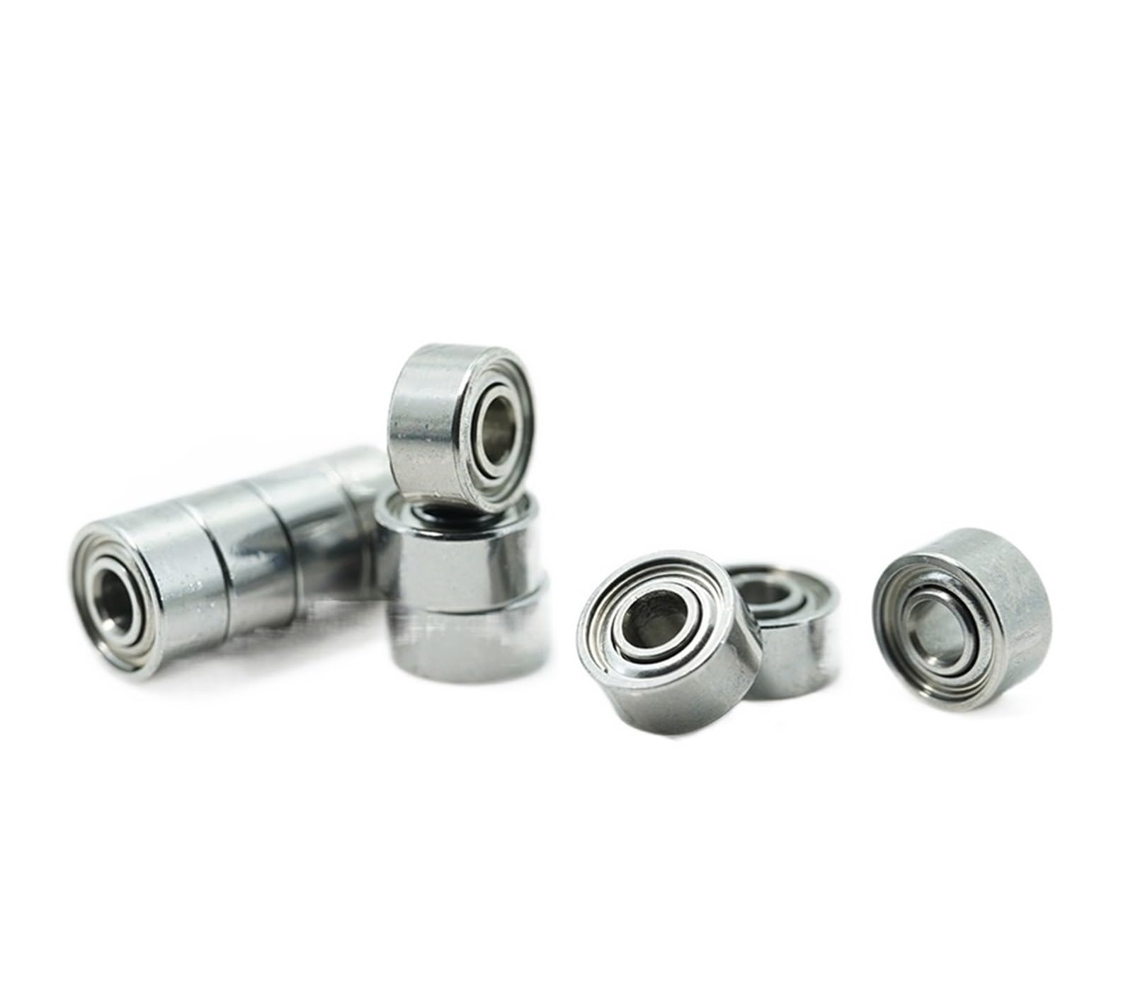 HYUJNAFZR Bimetal Seal Shield Micro deep Groove Bearing 10PCS 681XZZ 1.5x4x2mm ABEC-5 Miniature Ball Bearings