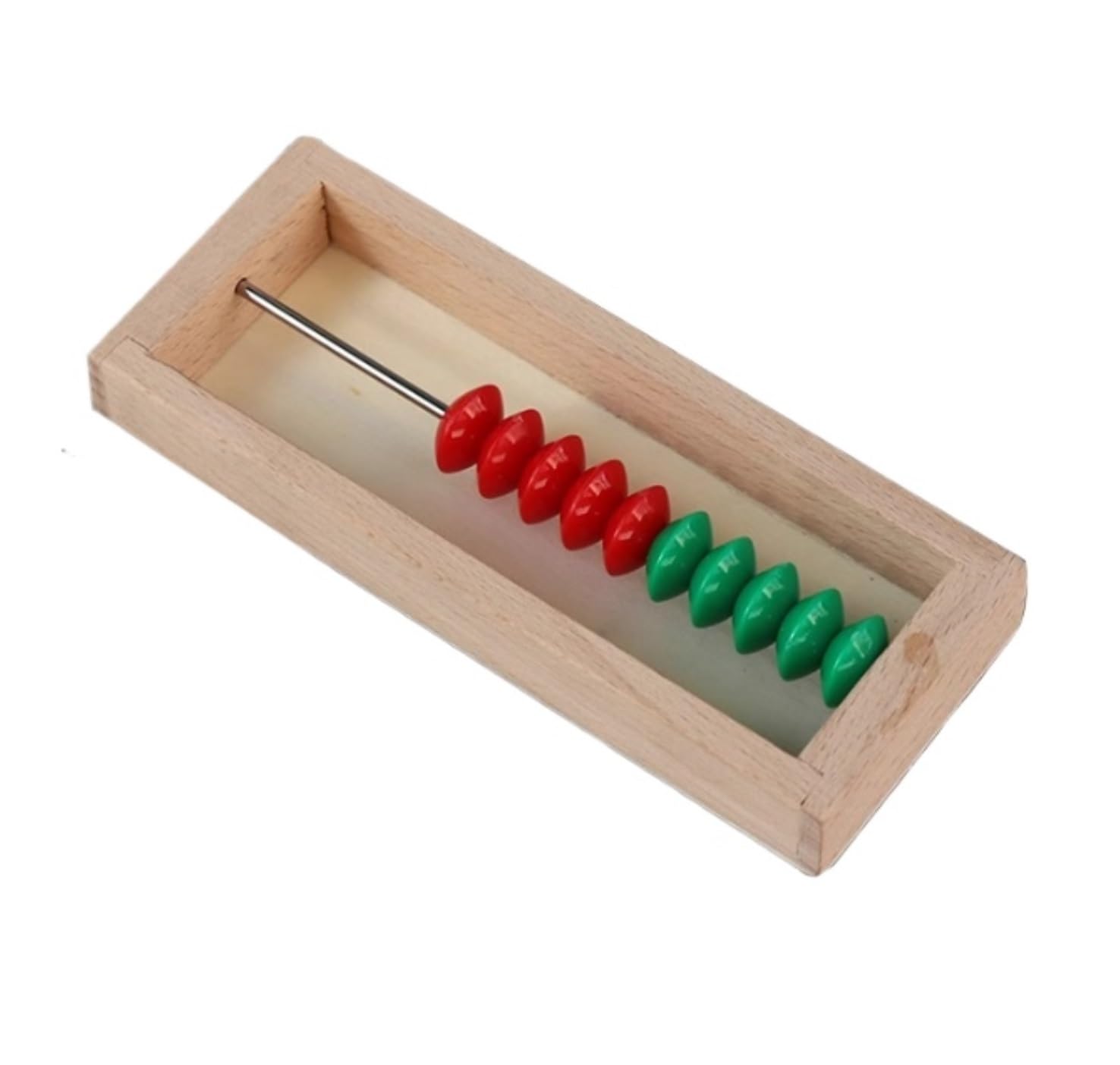 Abacus Drewniany Abakus Kolorowy Do Liczenia Matematyki Koraliki Liczniki Nauka I Liczb Artykuły Szkolne Przybory Szkolne(10 beads)