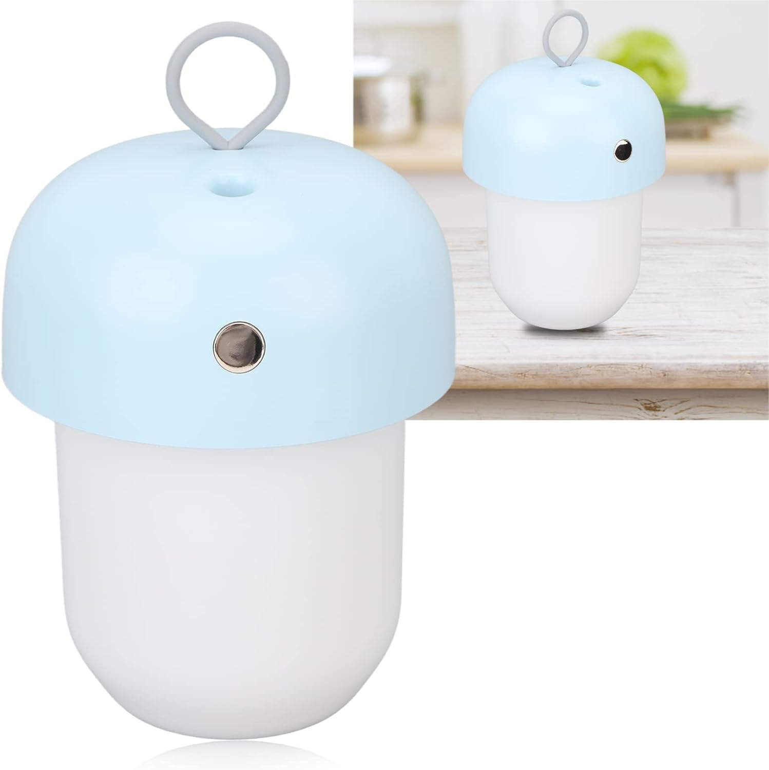 per Uso Domestico Umidificatore Portatile, umidificatori da Viaggio Design con Luce Notturna capacità 300 ml for Ufficio for casa