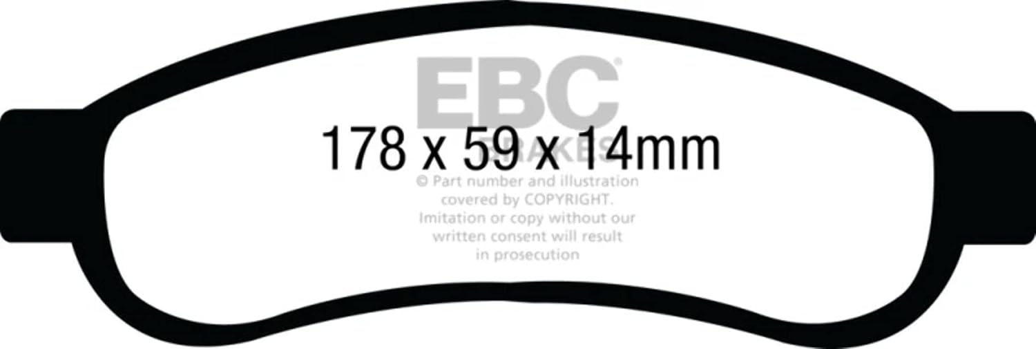 EBC Brakes ED91893 Brake Pad