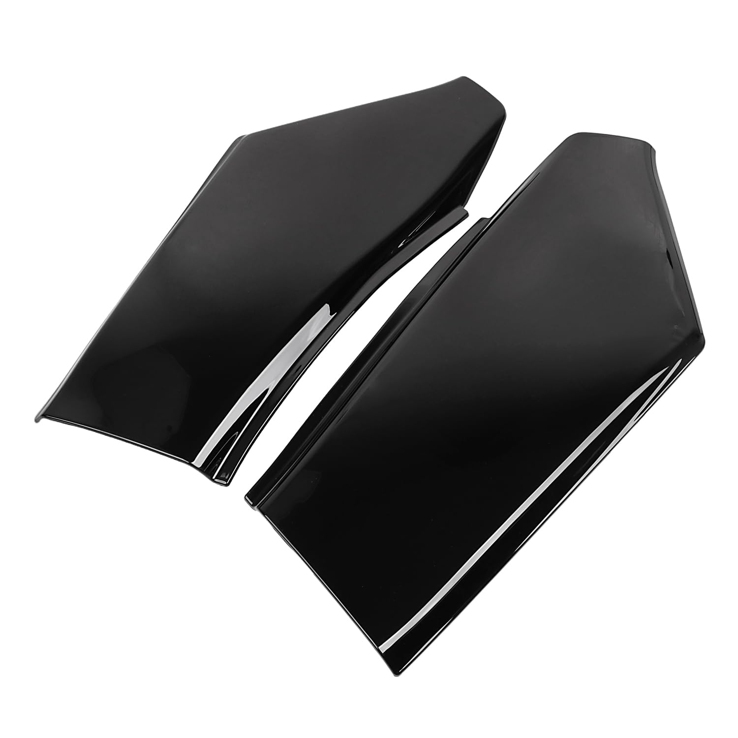 Cubierta del panel de corte lateral Negro brillante Para H-onda GL1500 Goldwing GL1500SE GL1500A 1988-2000