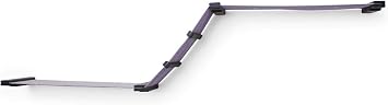 CatastrophiCreations Fabric Raceway Multiple-Level Hammock Lounge Wall-Mounted Cat Shelving, Large, Onyx/Charcoal Gray 176637476OX
