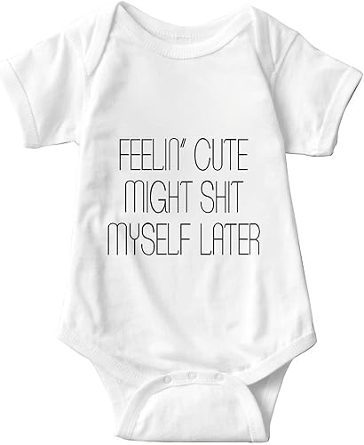 listery Funny Romper Cute Novelty Infant Baby Bodysuit Funny Baby Onesie Pregnancy Announcements