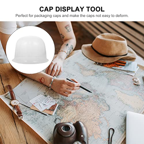 Galpada 8Pcs Travel Hat Holder Plastic Hat Stand Rack Tabletop Cap Holder Beanie Storage Hat Hanger Holder Hat Cap Rack Wig Holder For Home Hat Head Stand Travel Cap Showing Stand #TOP7