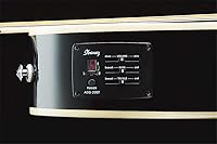 Vista 3 de Talman TCY10, guitarra electroacústica, Negro