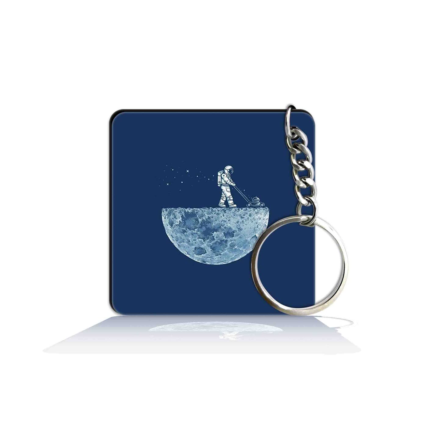 party gift Printed Square Keyring Keychain for Bag Wallet Purse Bike Car Cycle Lock Key House Keys 007-picture-36