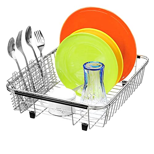Ipegtop Expandable Dish Drying Rack & Stackable Cabinet Shelf Cupboard Organizers. #TOP2