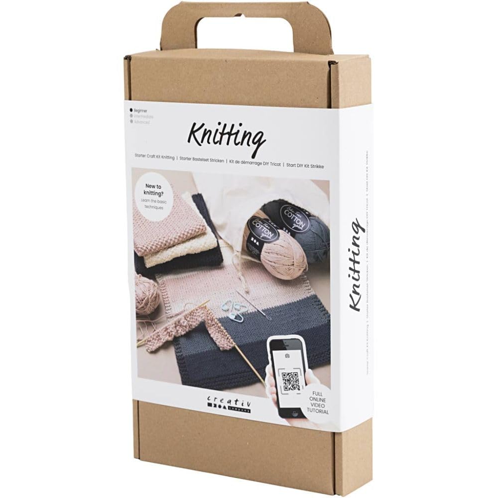 Creativ Starter Kit per lavori a maglia, 1 confezione
