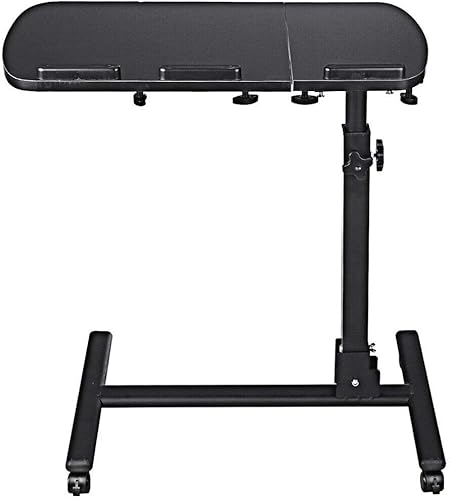 Miniatura 4 de Escritorio ajustable para computadora portátil con ruedas sobre el sofá cama bandeja altura portátil soporte de mesa EE. UU