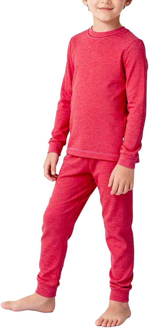 City Threads Baby Boys Thermal Underwear Set Sensory Friendly Kids Long Johns, Thermal Set for Boys Base Layer for Ski