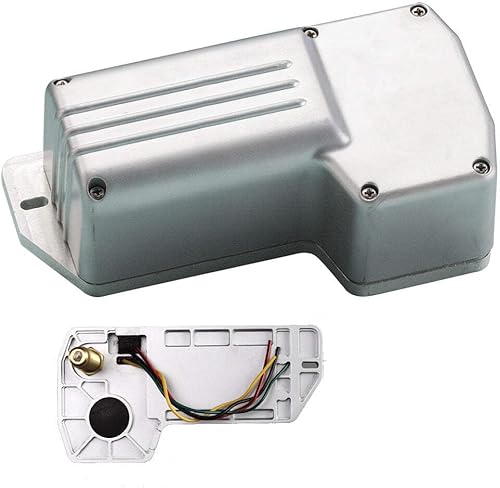 Marinco Motor de limpiaparabrisas 71082, serie 1.5, 12V, eje de 2.5", 80 grados