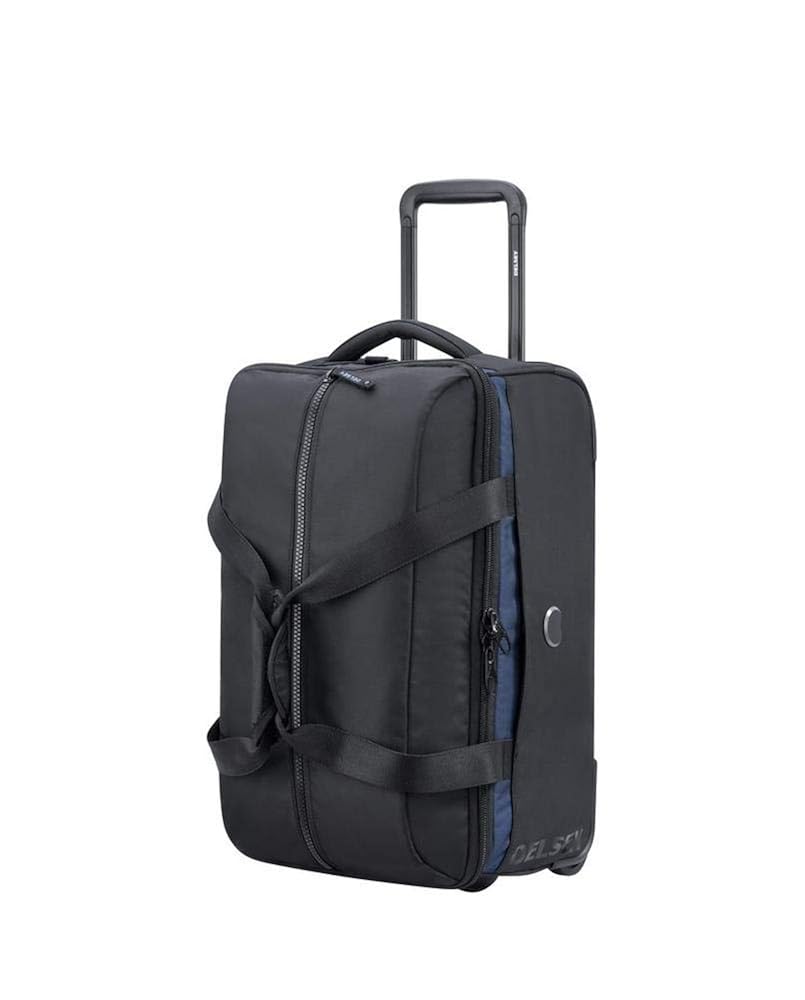 Delsey Paris Egoa 55 cm Cabin Duffle Bag Black Amazon.in Fashion