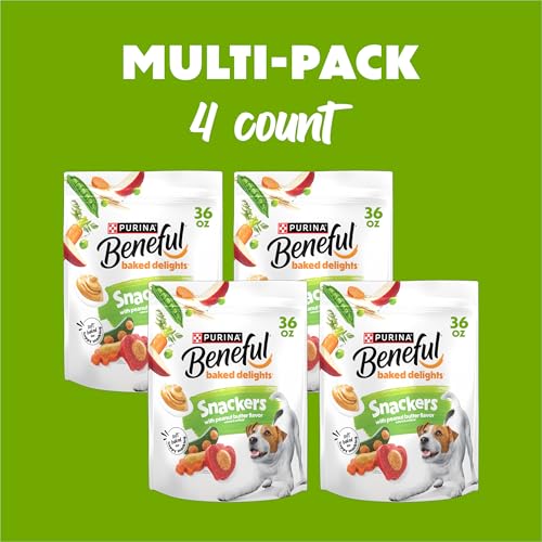 Purina Beneful Baked Delights Snackers Dog Treats, 36 OZ