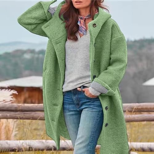 Veste à capuche pour femme manteau d'hiver ample et coupe-vent chaud - 2