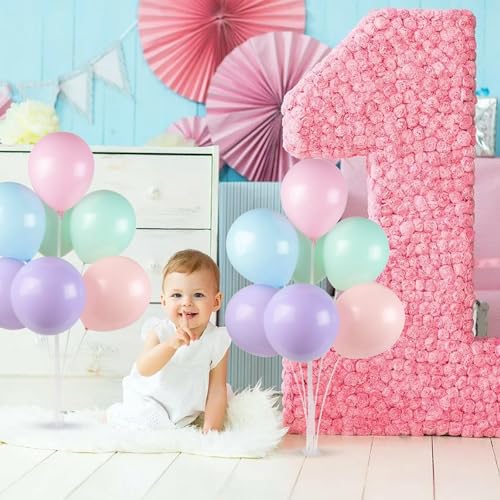 100 PCS Balloons, 12 Inch Assorted Colors Balloon & 10 Kinds of Color Balloons, Latex Balloon Bulk for Birthday, Baby Shower, Wedding, Family Party. - Image 7