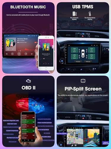 Estéreo para automóvil Android 14 de 9" que moderniza tus viajes en tu Toyota RAV4 2001-2006 3