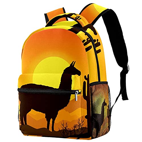 Sac à dos décontracté cactus vert pour vos sorties urbaines et voyages