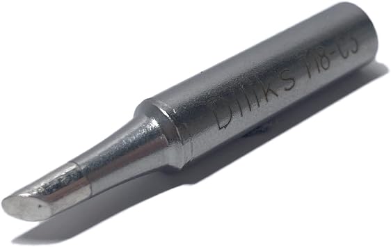 T18-C3 Soldering Iron Tips 5pcs Set, Bevel tip, Medium