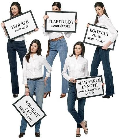 Butterick Patterns B5682 Misses' Jeans and Trousers, Size A5 (6-8-10-12-14)