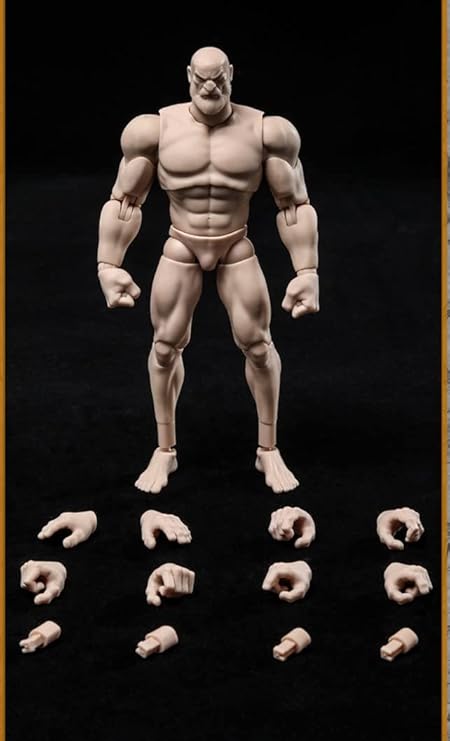 Amazon Tbmodel Crazy Figure 1 12 アクションフィギュア 筋肉 素体 ヘッド セット Tc001 白肌 フィギュア ドール 通販