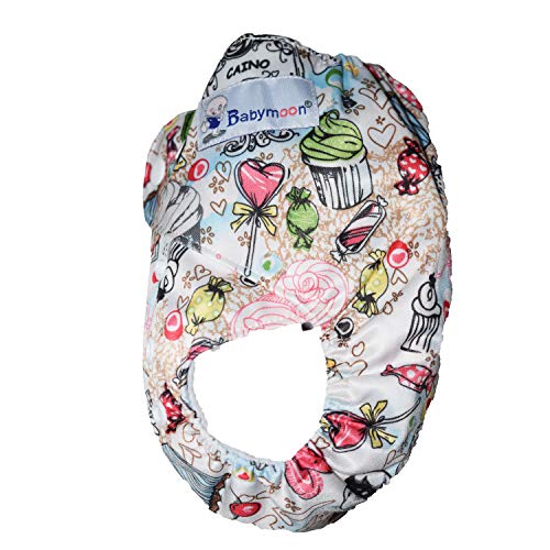 Image of Babymoon (SET of 3-1 Cloth Diaper with 2 5Layesr Bamboo Insert) Premium Adjustable Reusable Washable Cloth Diaper for Baby