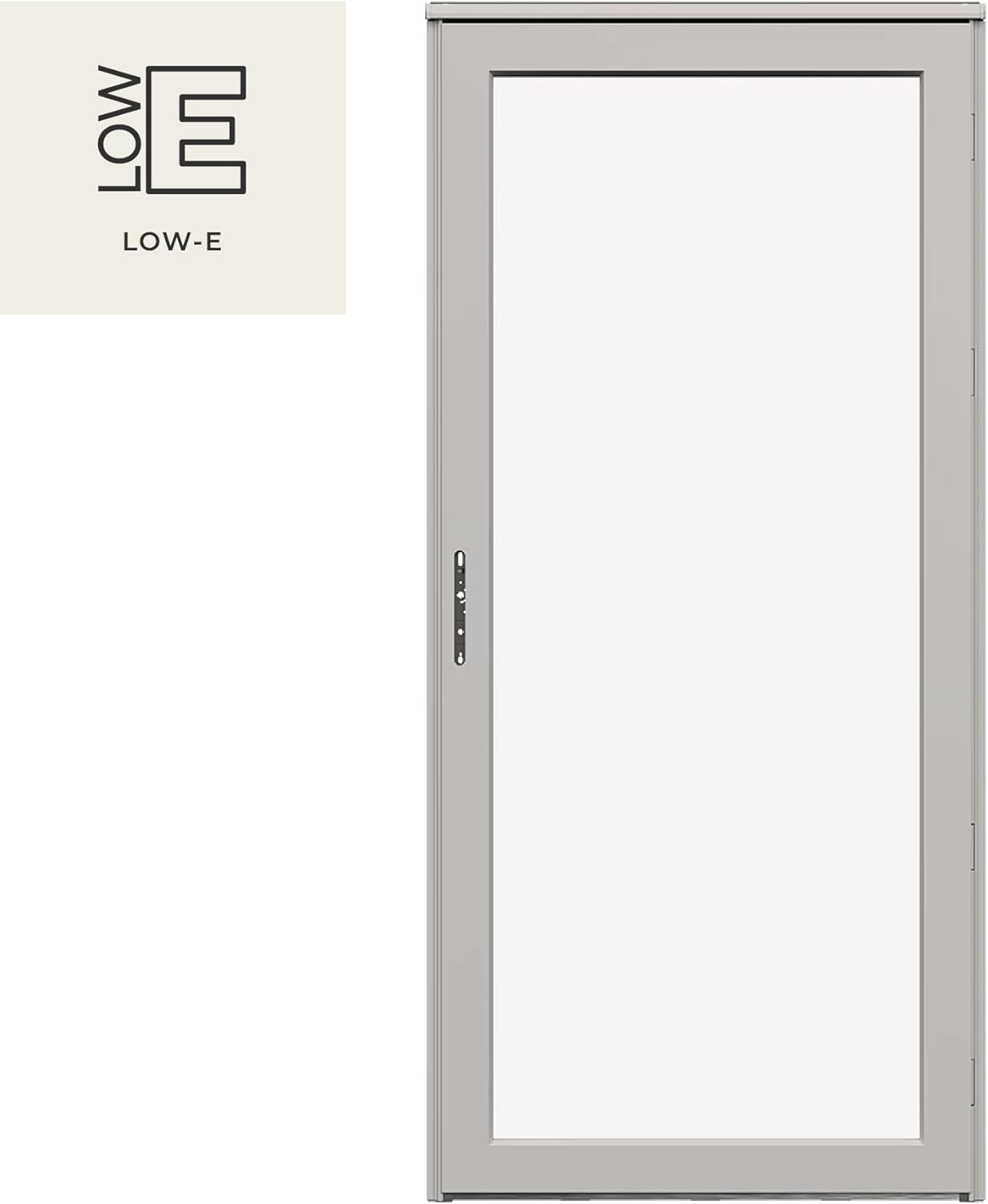 Detall de vidre de baixa emissivitat