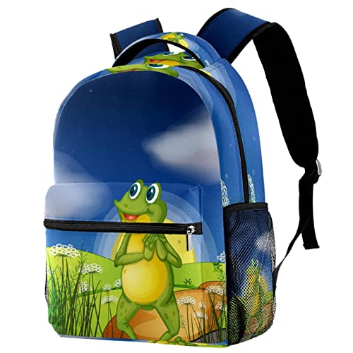 Sac à bandoulière grenouille léger pour enfants afin d'éviter le mal de dos