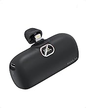 Kuulaa Batterie Externe 5000mAh, Petite Batterie Externe Charge Rapide, Mini Chargeur Portable Compacte et Jolie, Compatible avec iPhone 13/13 Pro/13 Pro Max/12 Pro/12 Pro Max/11 Pro (Noir)