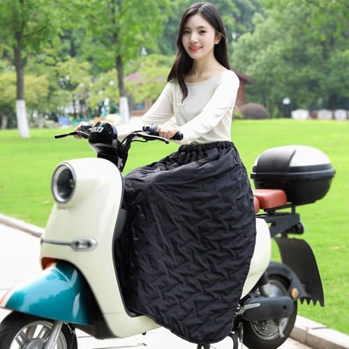 Déflecteurs de vent pour motocyclette avec protection de jambes étanche - 7