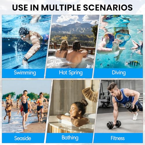 Zorplex Poncho de Surf, Ligero, Compacto y de Secado rápido, Toalla para Natación y Deportes Acuáticos, Albornoz para Cambiarse, Toalla de Poncho Playa, Ponchos de Microfibra para Hombres (Grande) - imagen 7