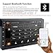 hizpo Android 10 Head Unit 7 Inch Universal in Dash Navigation Car Audio Video Player 2G+32G Supports GPS WiFi Bluetooth FM Radio Mirror-Link USB Stereo+Free Reverse Camera