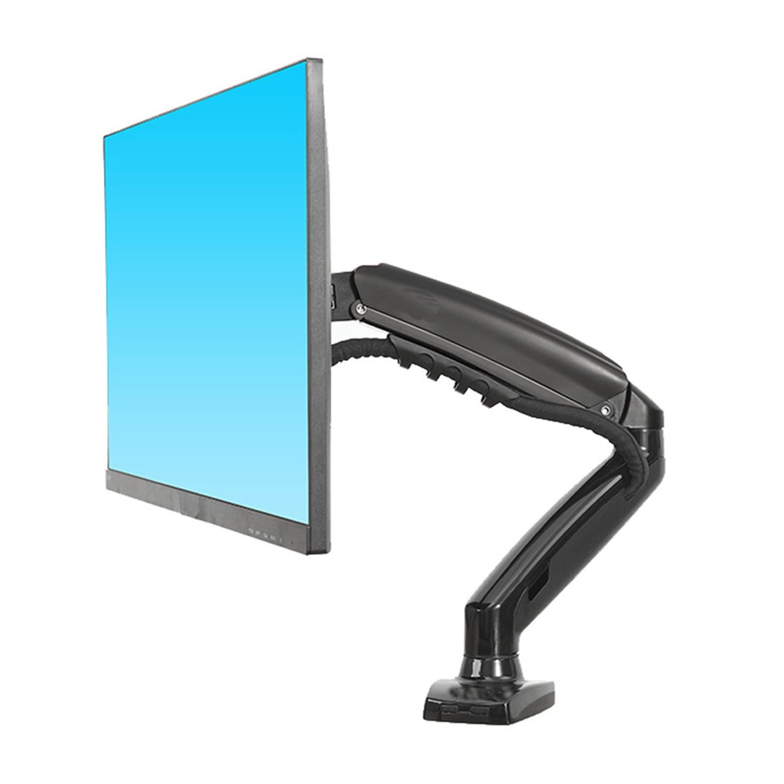 Aioneer Screen Stand, 17-30 Inch Computer Monitor Bracket Arm Desktop Lift Rotating Single Screen Hanger Monitor Stand
