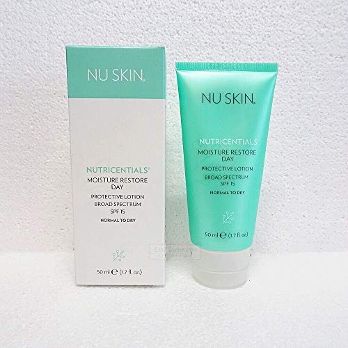 NuSkin Nutricentials Moisture Restore Day Protective Lotion SPF 15 1.7 fl oz(Normal to Dry)