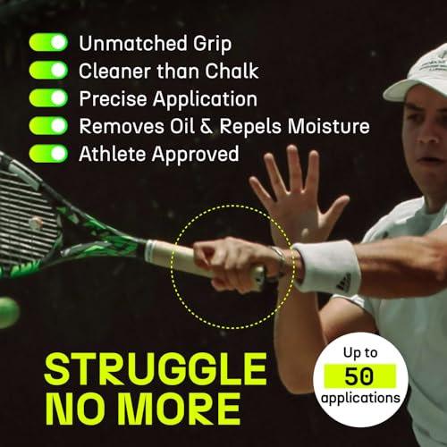 Image of Chalkless Grip Enhancer - Premium Liquid Chalk Alternative & Less Mess Hand Chalk for Weightlifting, Powerlifting, Yoga, Gaming, Climbing, and More, Non-Toxic Long-Lasting & Reliable