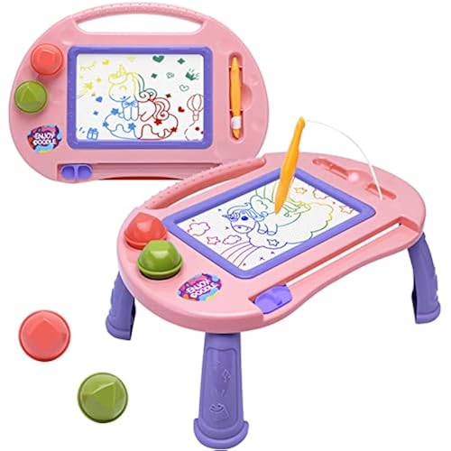 BABLOCVID Magnetic Drawing Board for Toddlers Girl Toys Doodle Board Pad