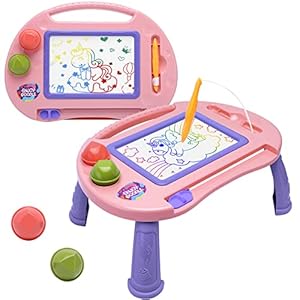 BABLOCVID Toddler Toys,Toys for 1-2 Year Old Girls,Magnetic Drawing Doodle Board for Kids Toy,Educational Learning Baby Toy for 18 Months 1 2 3 Year Old Girl Boy Birthday Easter Gifts,Arts and Crafts