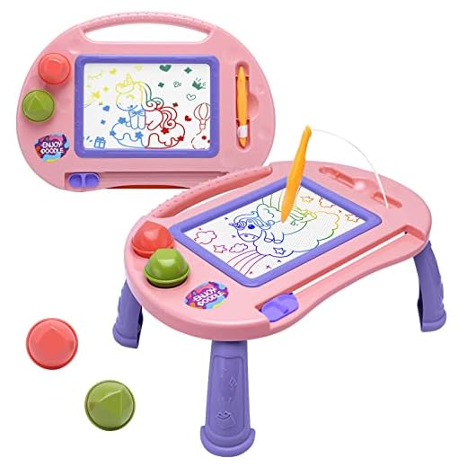 Toddler Toys,Toys for 1-2 Year Old Girls,Magnetic Drawing Doodle Board for Kids Toys,Educational Learning Baby Toys for 18 Months 1 2 3 Year Old Girl Boy Birthday Easter Gifts,Arts and Crafts Toys