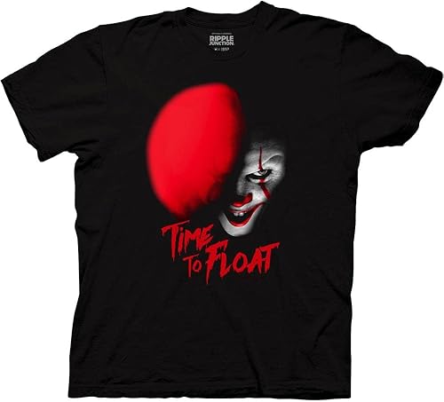 Ripple Junction IT Capítulo 2 Pennywise Time to Float Camiseta unisex de cuello redondo para adulto