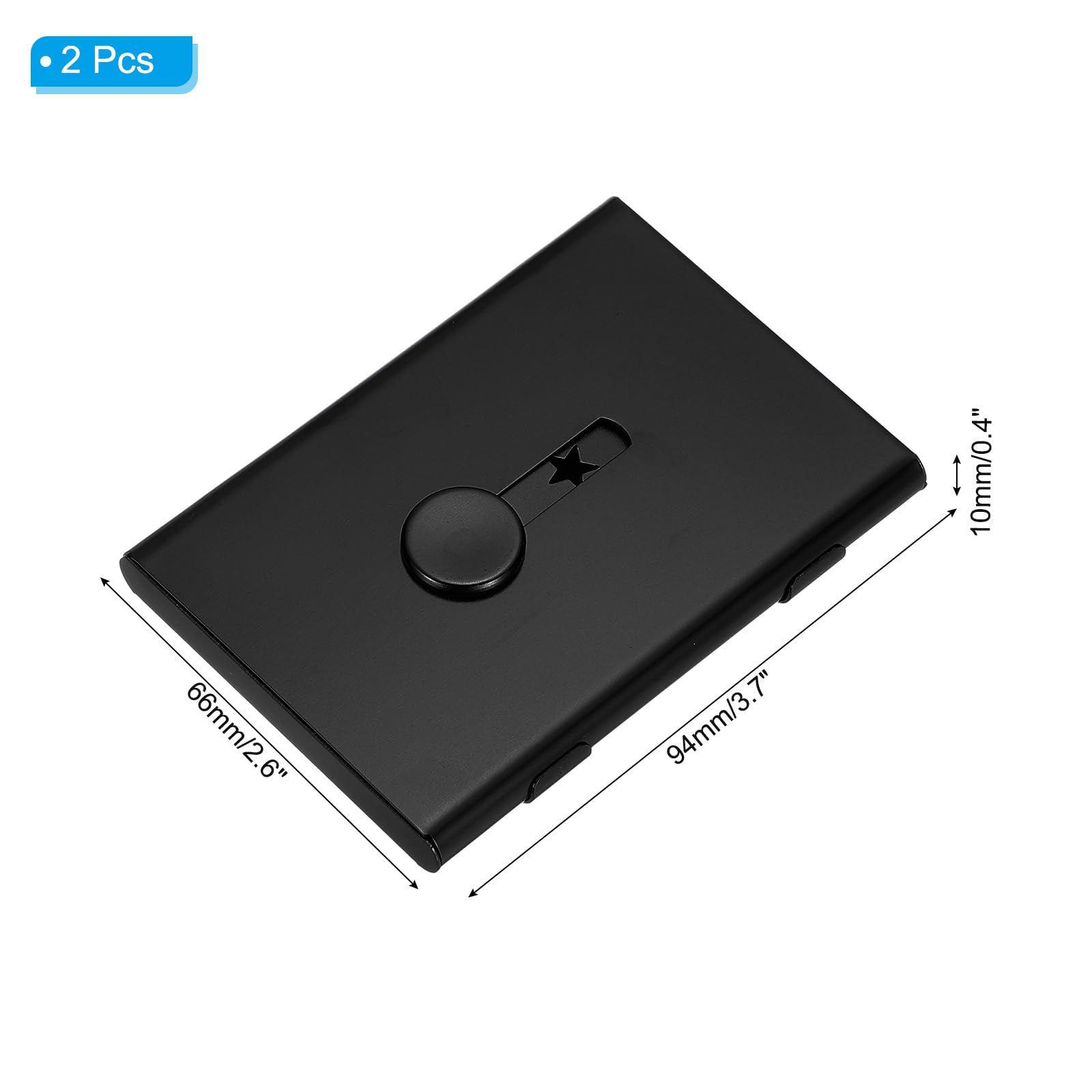 PATIKIL 2 Pcs Business Card Holder - Image 2