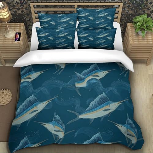 Parure de lit licorne King microfibre 3D housse de couette douce