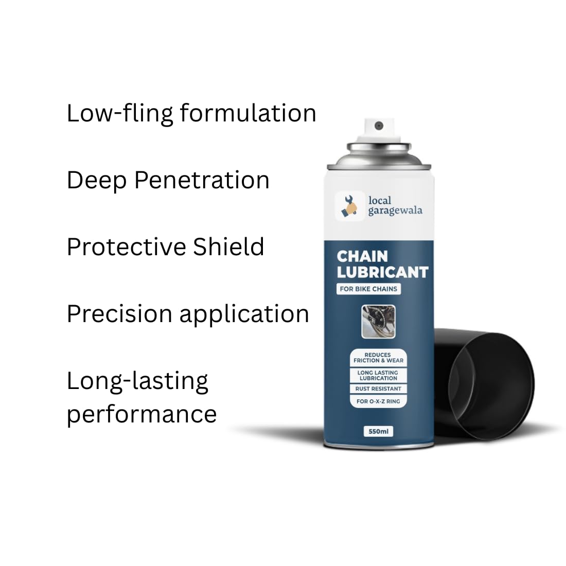 Local Garagewala Chain Lubricant for Bikes 550mL 1