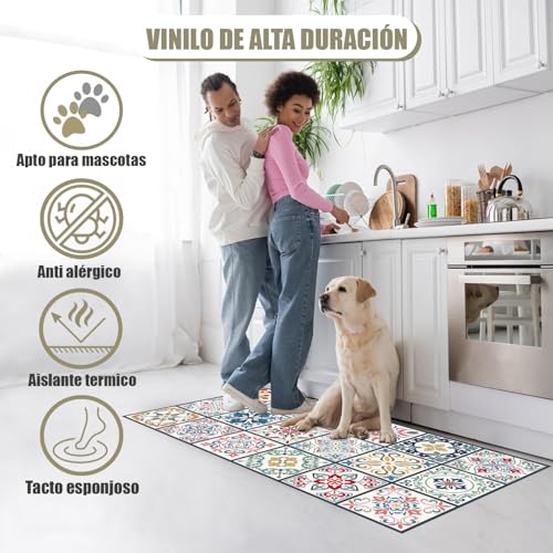 Tapis en vinyle hydraulique anti-glisse pour sécuriser votre cuisine