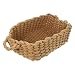 hamper storage basket Home Accessory Desktop Snack Baskets Bedroom Sundries Basket Home Supplies Makeup Baskets Sundries Organizer Small desktop cotton rope make up white